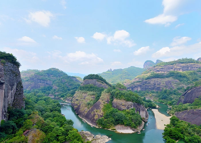3 Days Wuyishan Tour: UNESCO Heritage Site for Danxia Landscape & Tea Culture